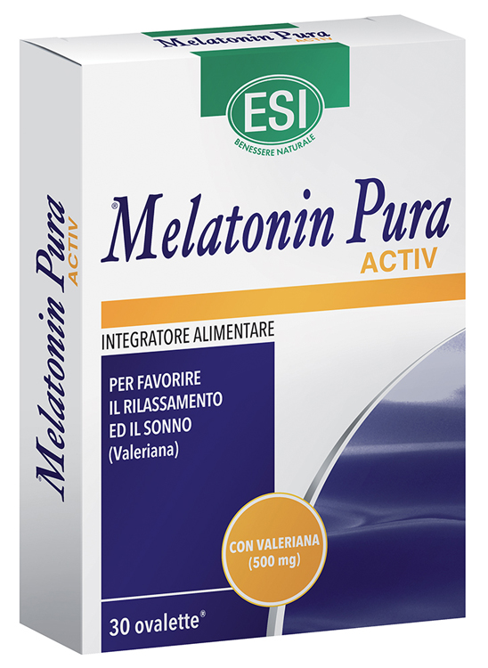 ESI MELATONIN PURA ACTIV 30 OVALETTE - Newepa Srl