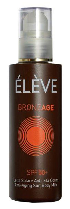 ELEVE BRONZAGE LATTE SOLARE ANTI ETA' CORPO SPF 50+ 200 ML - Newepa Srl