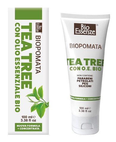 BIO ESSENZE TEA TREE BIOPOMATA 100 ML - Newepa Srl