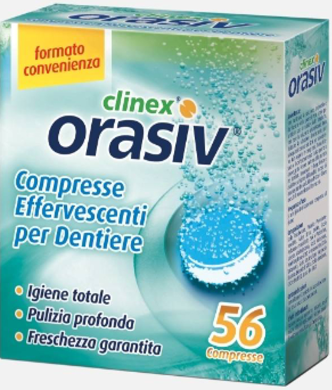 ORASIV CLINEX 56 COMPRESSE EFFERVESCENTI - Newepa Srl