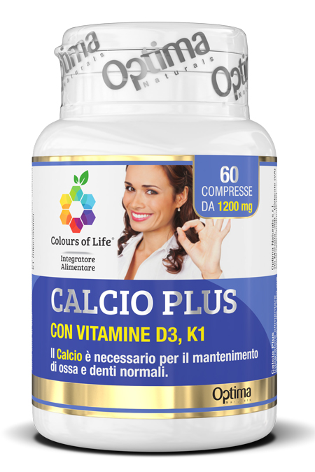 COLOURS OF LIFE CALCIO PLUS 60 COMPRESSE 1200 MG - Newepa Srl