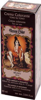 HENNE NUANCE BRUNO CREMA HENNE COLOR CREMA COLORANTE PRONTA ALL'USO - Newepa Srl