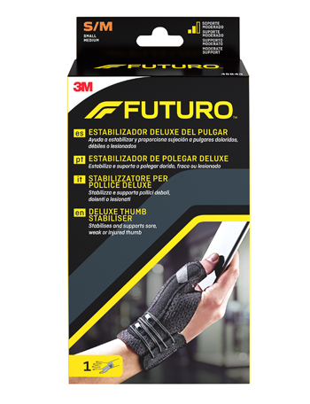 STABILIZZATORE PER POLLICE FUTURO NERO LARGE/EXTRA LARGE 1 PEZZO - Newepa Srl
