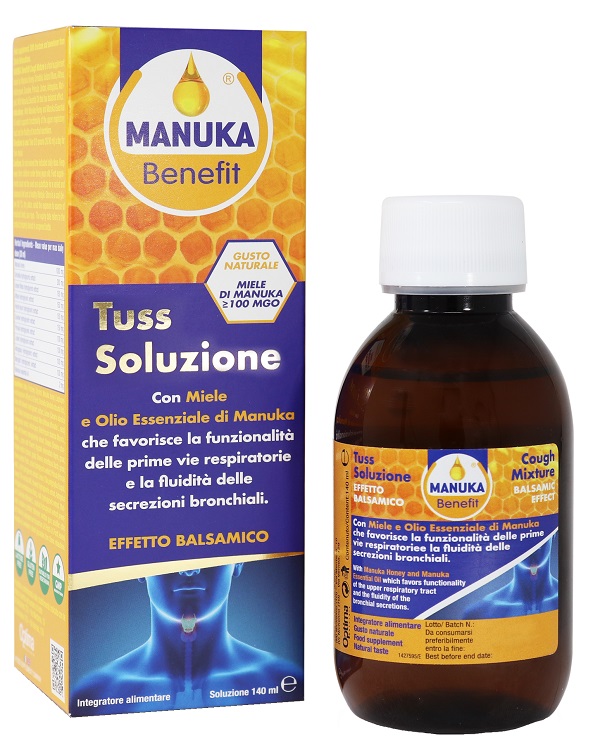 MANUKA BENEFIT TUSS SOLUZIONE 140 ML - Newepa Srl