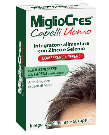MIGLIOCRES UOMO 60 CAPSULE - Newepa Srl
