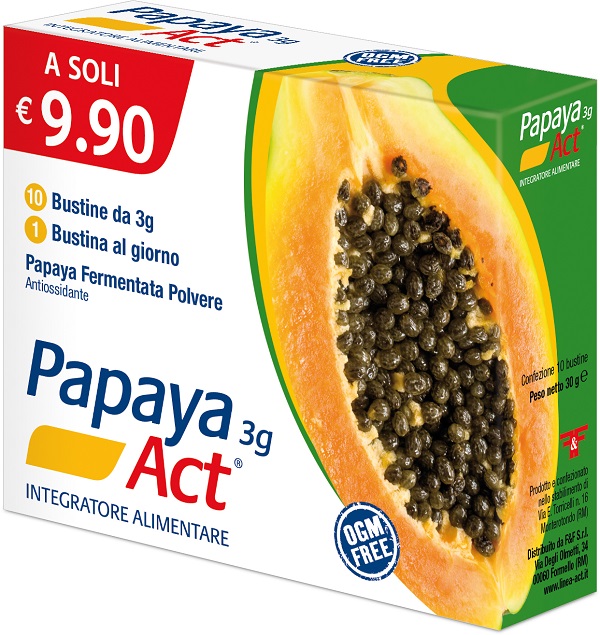 PAPAYA ACT 3G 10 BUSTINE - Newepa Srl