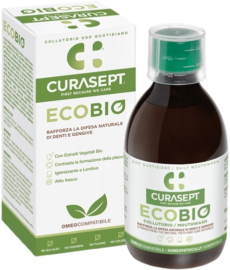 CURASEPT COLLUTORIO ECOBIO 300 ML PHARMADENT - Newepa Srl