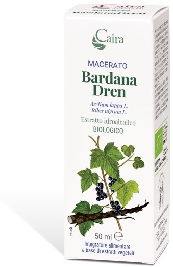 CAIRA BARDANADREN MACERATO IDROALCOLICO BIO GOCCE 50 ML - Newepa Srl