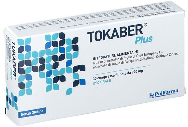 TOKABER PLUS 990MG 30 COMPRESSE - Newepa Srl