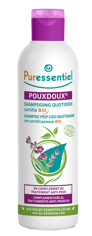 PURESSENTIEL SHAMPOO POUXDOUX ANTI-PIDOCCHI 200 ML - Newepa Srl