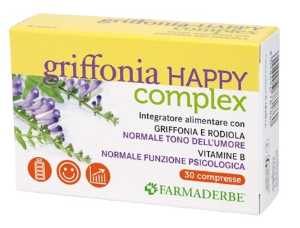 GRIFFONIA HAPPY COMPLEX 30 COMPRESSE - Newepa Srl