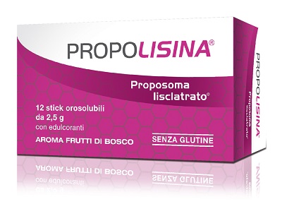 PROPOLISINA FRUTTI DI BOSCO 12 STICK OROSOLUBILI - Newepa Srl