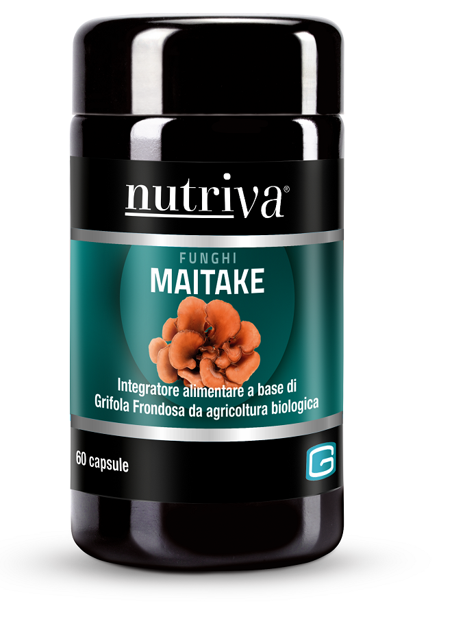 NUTRIVA MAITAKE BIO 60 CAPSULE - Newepa Srl