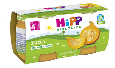 HIPP BIO HIPP BIO OMOGENEIZZATO ZUCCA 2X80 G - Newepa Srl
