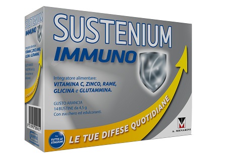 SUSTENIUM IMMUNO ENERGY 14 BUSTINE DA 4,5 G - Newepa Srl