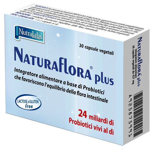 NATURAFLORA PLUS 30 CAPSULE VEGETALI - Newepa Srl