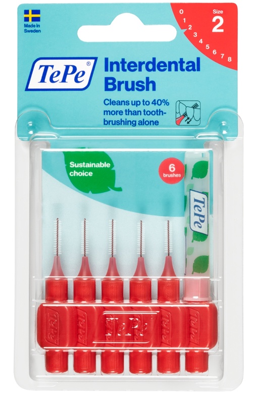 TEPE SCOVOLINO ROSSO 0,5MM 6 PEZZI - Newepa Srl