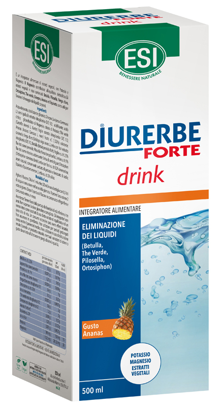 ESI DIURERBE FORTE DRINK ANANAS 500 ML - Newepa Srl