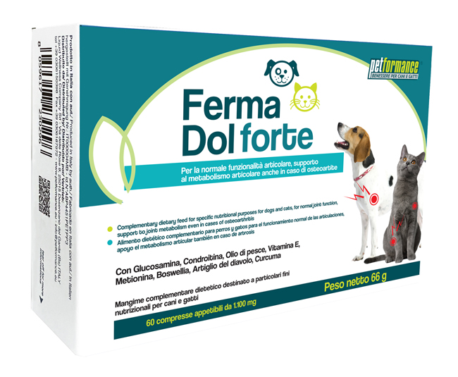 PETFORMANCE FERMA DOL FORTE 60 COMPRESSE - Newepa Srl