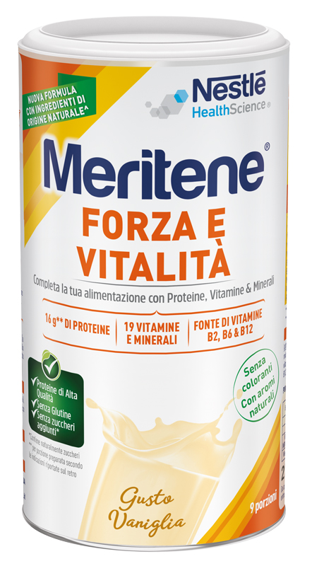 MERITENE FORZA E VITALITA' VANIGLIA 270 G - Newepa Srl