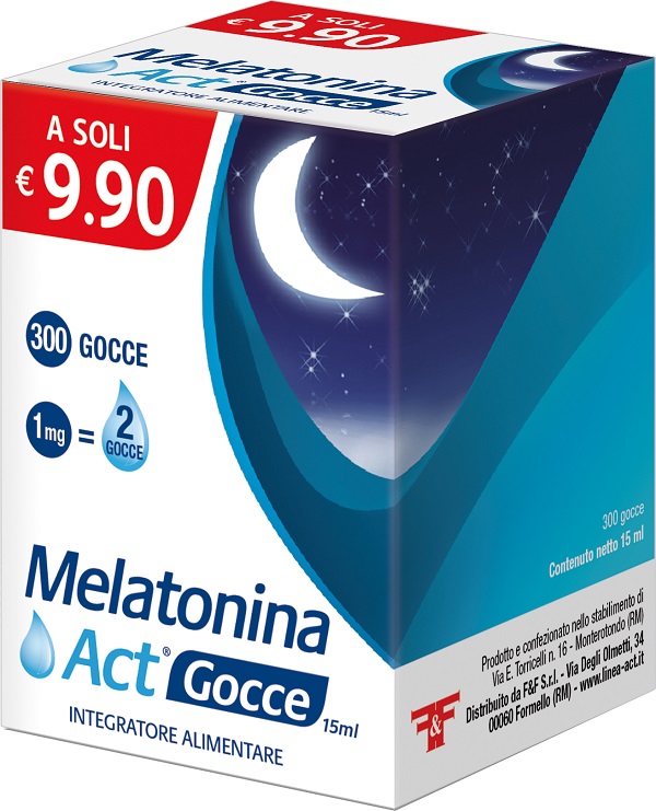 MELATONINA ACT GOCCE 15 ML - Newepa Srl
