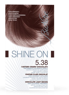 BIONIKE SHINE ON 5,38 CASTANO CHIARO CIOCCOLATO 125 ML - Newepa Srl