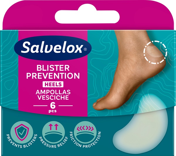CEROTTO VESCICHE SALVELOX BLISTER PREVENTION HEELS 6 PEZZI - Newepa Srl