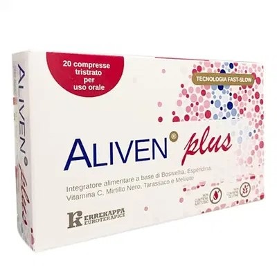 ALIVEN PLUS 20 COMPRESSE DA 1,10 G - Newepa Srl