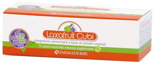 LAXAFRUIT 15 CUBETTI MASTICABILI 150 G - Newepa Srl