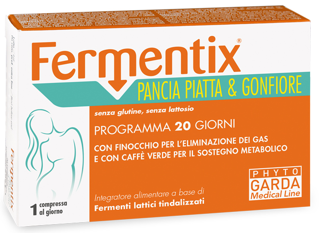FERMENTIX PANCIA PIATTA E GONFIORE 20 COMPRESSE - Newepa Srl