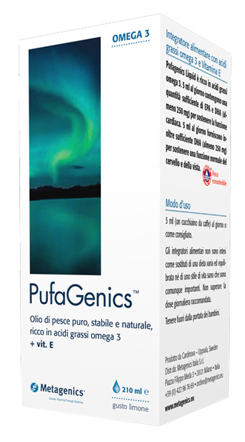 PUFAGENICS LIQUID LIMONE 210 ML - Newepa Srl