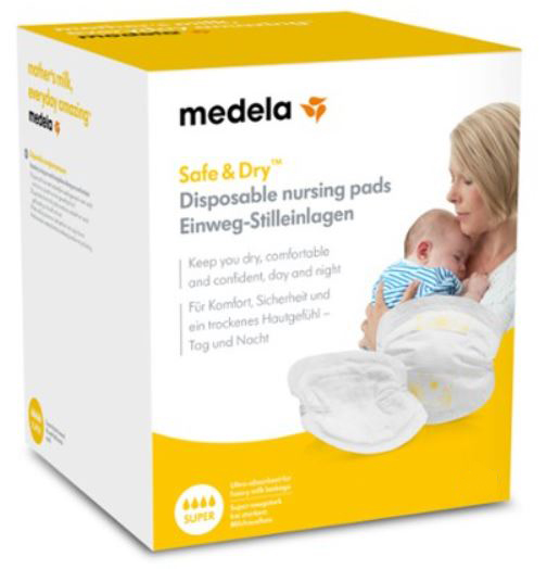 SAFE & DRY COPPETTA ASSORBILATTE 30 PEZZI - Newepa Srl