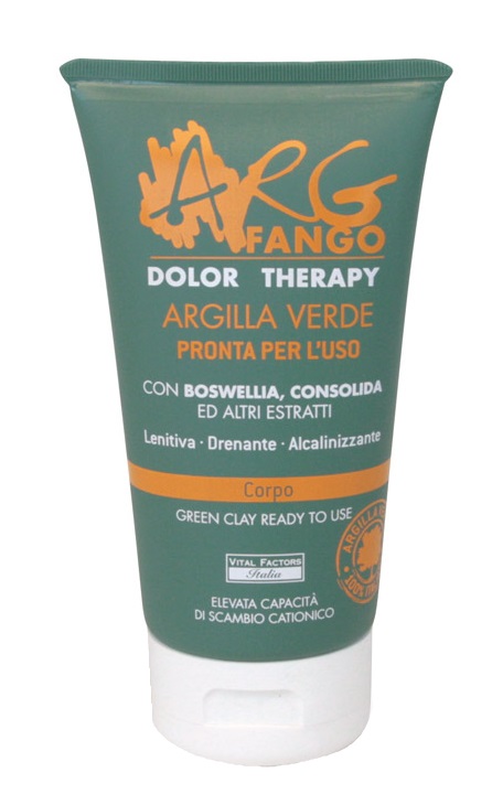 ARGFANGO DOLOR THERAPY ARGILLA VERDE PRONTA PER L'USO PER CORPO 150 ML - Newepa Srl