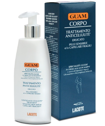 GUAM CREMA CORPO TRATTAMENTO ANTICELLULITE DELICATO PER PELLI SENSIBILI E O CAPILLARI FRAGILI 200 ML - Newepa Srl