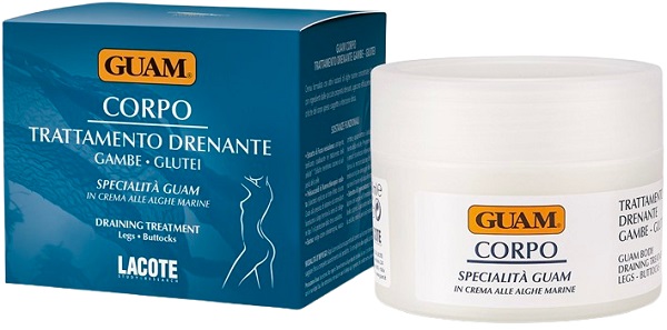 GUAM CREMA CORPO TRATTAMENTO DRENANTE GAMBE-GLUTEI 200 ML - Newepa Srl