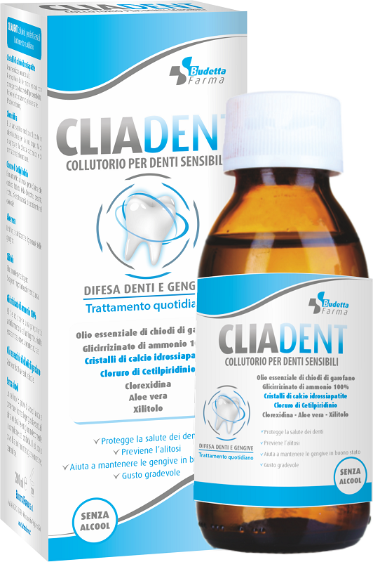 CLIADENT COLLUTORIO DENTI SENSIBILI 200 ML - Newepa Srl