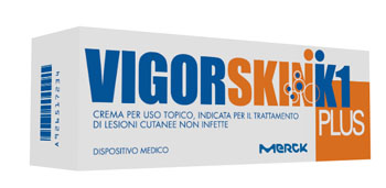 VIGORSKIN K1 PLUS CREMA PER LESIONI CUTANEE NON INFETTE 100 ML - Newepa Srl