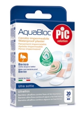 CEROTTO PIC AQUABLOC MIX ANTIBATTERICO 20 PEZZI - Newepa Srl
