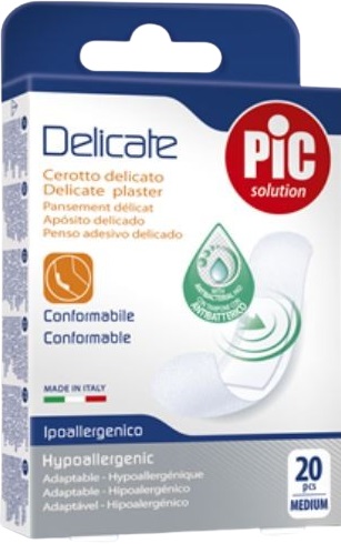 CEROTTO DELICATE STRISCIA ANTIBATTERICA 8 X 100 CM 1 PEZZO - Newepa Srl