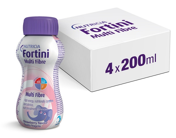 FORTINI MULTI FIBRE GUSTO FRAGOLA 200 ML - Newepa Srl