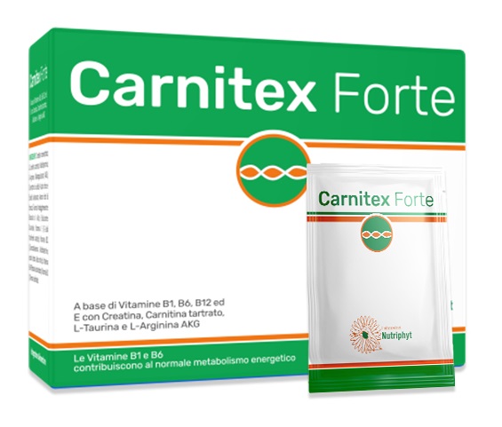 CARNITEX FORTE 20 BUSTINE 100 G - Newepa Srl