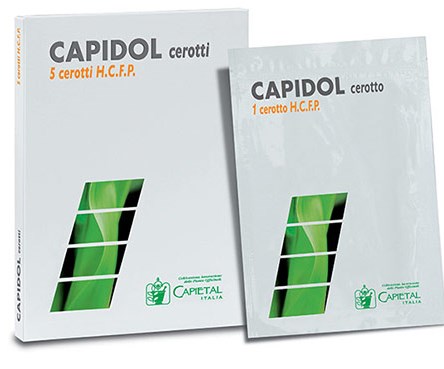 CEROTTO DERMICO CAPIDOL HIGH CONCENTRATION FROZEN PHOSPHOLIPO 5 CEROTTI - Newepa Srl