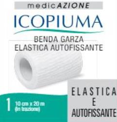 ICOPIUMA BENDA GARZA ELASTICA AUTOFISSANTE CM 10X20 MT - Newepa Srl