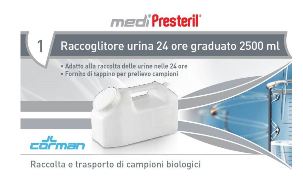 CONTENITORE URINA 24 ORE MEDIPRESTERIL - Newepa Srl
