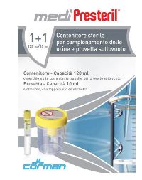 CONTENITORE URINA + PROVETTA MEDIPRESTERIL - Newepa Srl