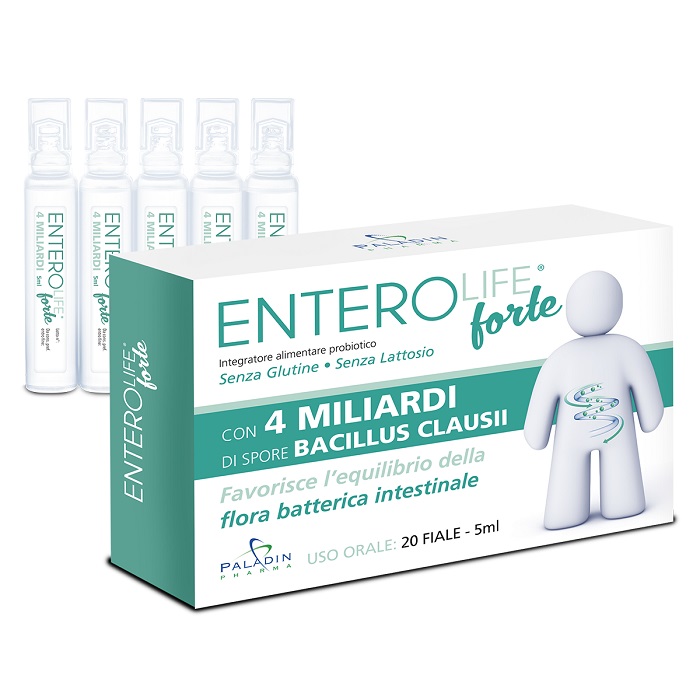 ENTEROLIFE FORTE 4 MILIARDI 20 FIALE DA 5 ML - Newepa Srl