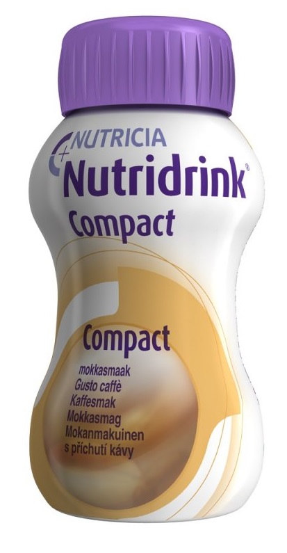 NUTRICIA NUTRIDRINK COMPACT GUSTO CAFFE' 4 BOTTIGLIE DA 125 ML - Newepa Srl