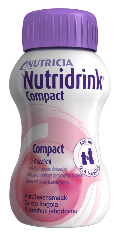 NUTRIDRINK COMPACT FRAGOLA 4X125 ML - Newepa Srl
