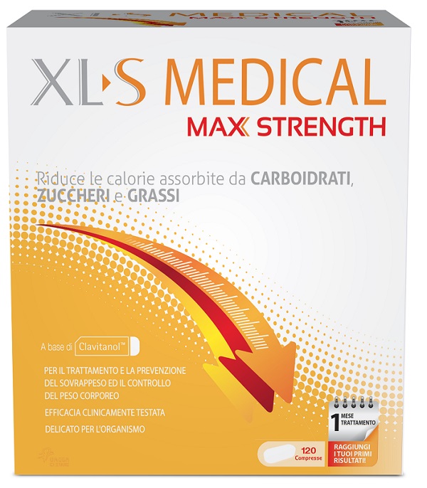XLS MEDICAL MAX STRENGTH 120 COMPRESSE - Newepa Srl