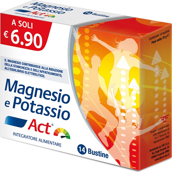 MAGNESIO E POTASSIO ACT 14 BUSTINE - Newepa Srl